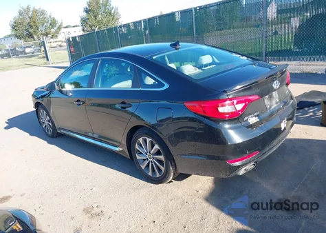 2015 Hyundai Sonata Sport из США, поврежденный, VIN 5NPE34AF4FH032128